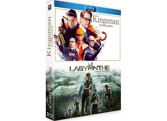 Image Blu-Ray Kingsman : Services Secrets + Le Labyrinthe - Pack - Blu-Ray