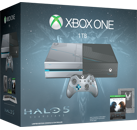 Console MICROSOFT Xbox One Halo 5 Guardians Gris 1 To + 1 manette + Halo 5 Guardians