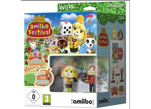 Image Jeux Vidéo Animal Crossing Amiibo Festival + Figurines Amiibo Wii U