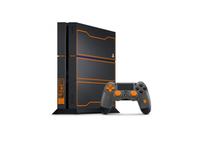 Console SONY PS4 Call of Duty : Black Ops 3 Noir Orange 1 To + 1 manette