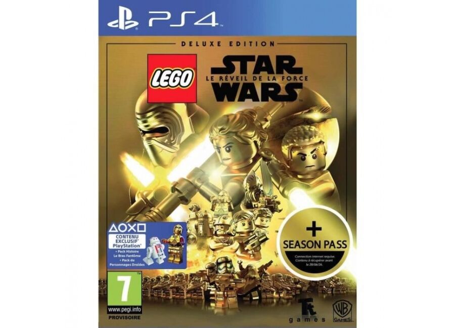 Jeux Vidéo LEGO Star Wars Le Réveil de la Force Deluxe Edition PlayStation  4 (PS4) d'occasion