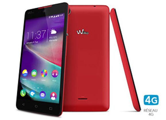 Image WIKO Rainbow Lite Rose 4 Go