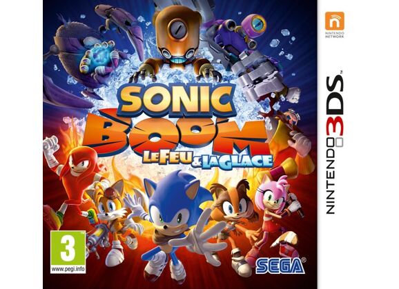 Image Jeux Vidéo Sonic Boom le Feu et la Glace 3DS