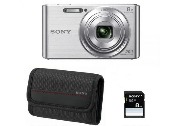 Image Appareil photo numérique SONY Compact Cyber-shot DSC-W830 Argent Argent