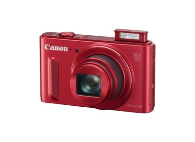 Appareils photos numériques CANON PowerShot SX610 HS Rouge Rouge