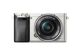 Image Appareil photo numérique SONY α α6000 + 16 - 50mm Argent Argent