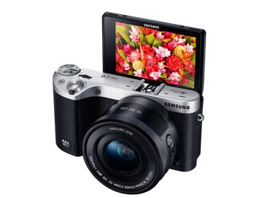 Appareils photos numériques SAMSUNG Compact NX NX500 + OIS 16-50 mm Noir