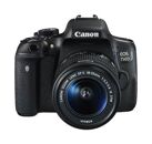 Appareils photos numériques CANON EOS 750D + EF-S 18-55mm IS STM Noir Noir