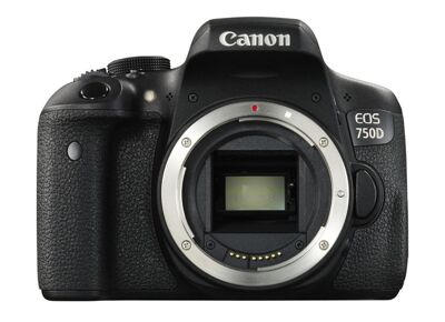 Appareils photos numériques CANON EOS 750D Noir Noir