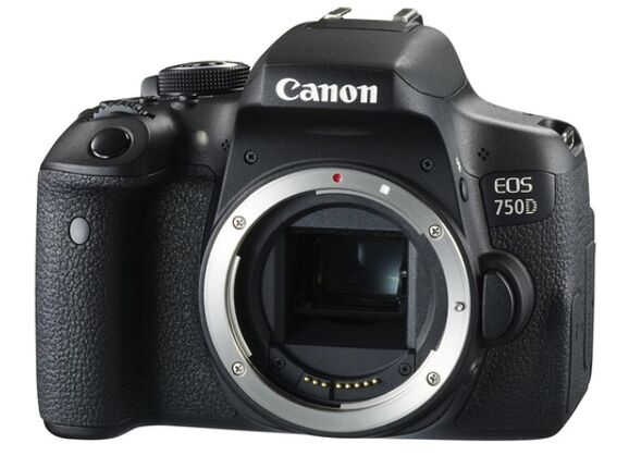 Image Appareil photo numérique CANON EOS 750D Noir Noir