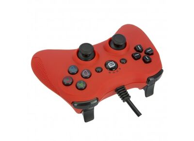 Image Acc. de jeux vidéo KONIX Manette filaire PS3/PC Rouge