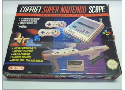 Console NINTENDO Super Nintendo Gris + 1 manette + Scope 6 + Scope