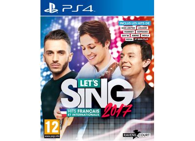 Jeux Vidéo Let's Sing 2017 Hits Français et Internationaux PlayStation 4 (PS4)
