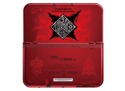 Console NINTENDO New 3DS XL Monster Hunter Generation Rouge + Monster Hunter Generation