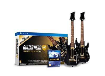 Jeux Vidéo Guitar Hero Live ( Bundle avec Deux Guitares) PlayStation 4 (PS4)