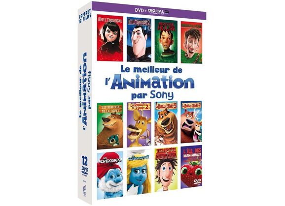 Image DVD Le Meilleur De L'animation Par Sony - Dvd + Copie Digitale DVD Zone 2