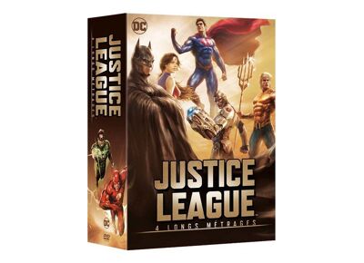 DVD  Justice League - 4 Longs Métrages : Le Paradoxe Flashpoint + Le TrÃŽne De L'atlantide + Dieux Et Monstres + Vs Les Teen Titans - Pack DVD Zone 2