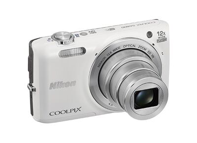 Appareils photos numériques NIKON Coolpix S6800 Blanc