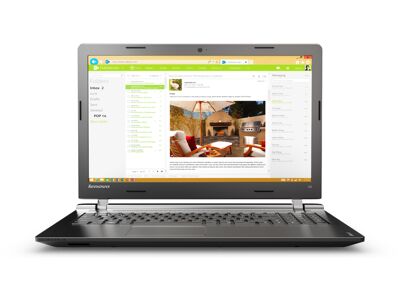 Image Ordinateurs portables LENOVO IdeaPad 100 15 Intel Celeron 4 Go 500 Go 15.6