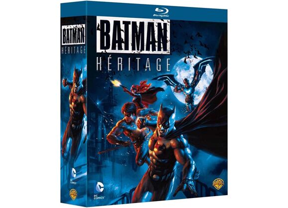 Image Blu-Ray Batman Héritage : Le Fils De Batman + Batman Vs Robin + Mauvais Sang - Pack - Blu-Ray