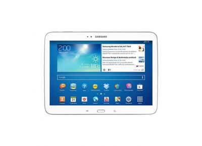 Tablette SAMSUNG Galaxy Tab 3  Blanc 16 Go Wifi 10.1