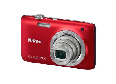 Appareils photos numériques NIKON Coolpix S2800 Rouge Rouge
