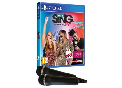 Jeux Vidéo Lets Sing 2016 Hits Français + 2 Micros PlayStation 4 (PS4)