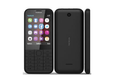 Image Téléphone portable NOKIA 225 Noir Débloqué - Simple SIM
