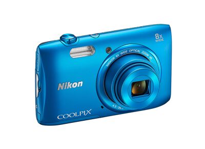 Appareils photos numériques NIKON Coolpix S3600 Bleu Bleu