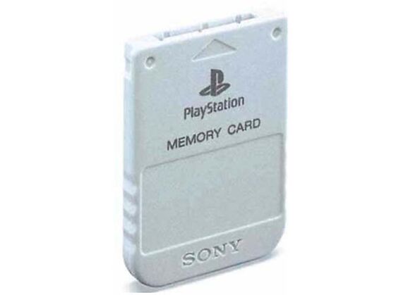 Image Acc. de jeux vidéo SONY Carte Mémoire Gris 15 Blocs PS1