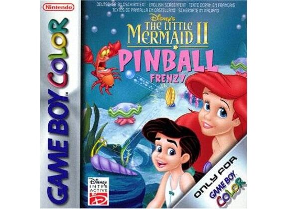 Image Jeux Vidéo The Little Mermaid 2 Pinball Frenzy Game Boy Color