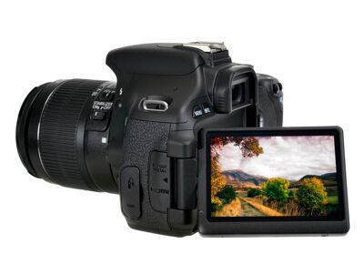 Image Appareils photos numériques CANON EOS 600D OBJECTIF TAMRON 18-270MM Noir