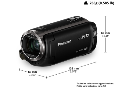 Image Caméscopes numériques PANASONIC HC-W570