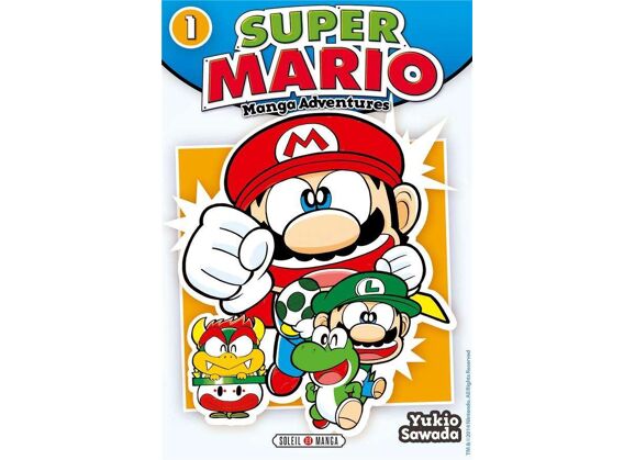 Image Super Mario - - manga adventures t.1