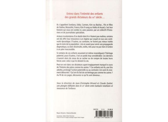 Image Enfants de dictateurs
