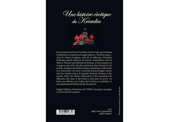 Image Une histoire érotique du kremlin - d'ivan-le-terrible à raïssa gorbatchev