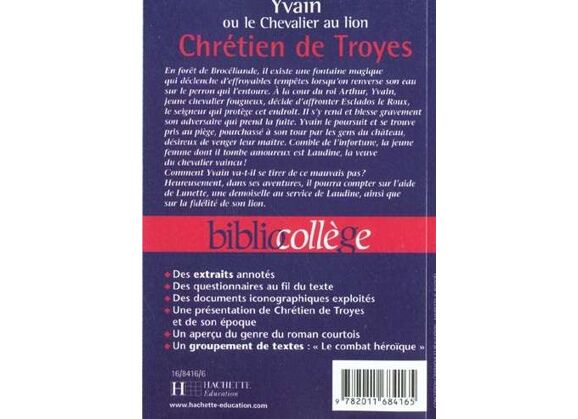 Image Yvain ou le chevalier au lion