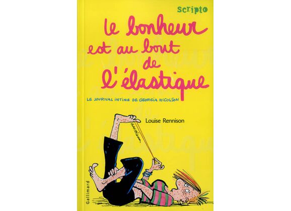 Image Le journal intime de georgia nicolson t.2 - le bonheur est au bout de l'elastique