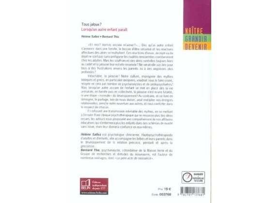 Image Tous jaloux ? lorsqu'un autre enfant paraît