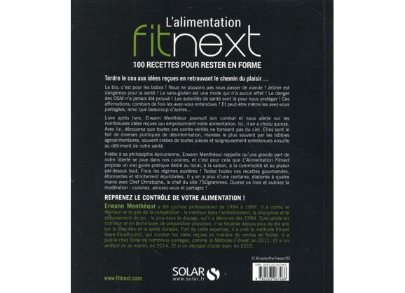 Image L'alimentation fitnext - petit manuel de survie alimentaire dans la jungle industrielle