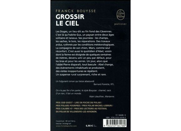 Image Grossir le ciel - sélection prix sncf du polar 2017