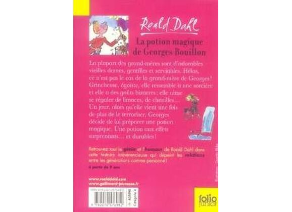 Image La potion magique de georges bouillon