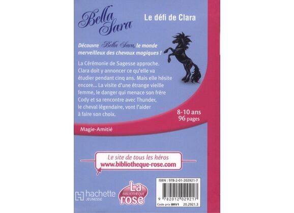 Image Bella sara t.5 - le défi de clara