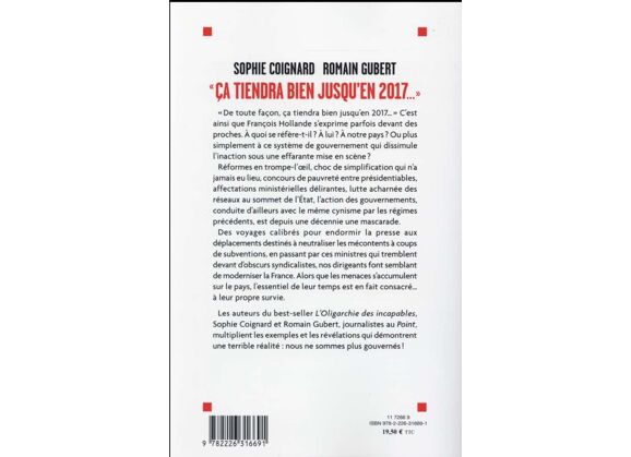Image Ça tiendra bien jusqu'en 2017...