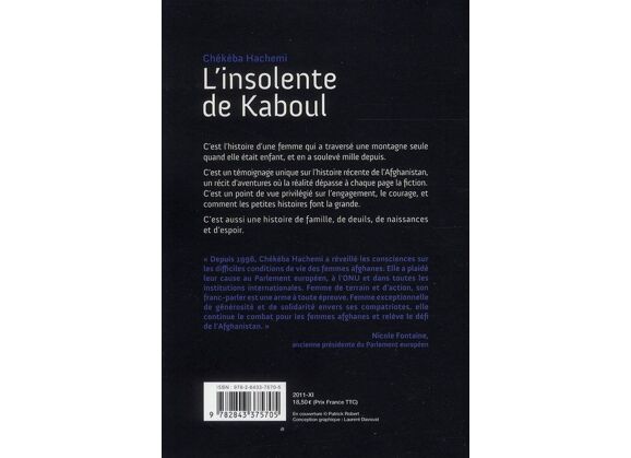 Image L'insolente de kaboul