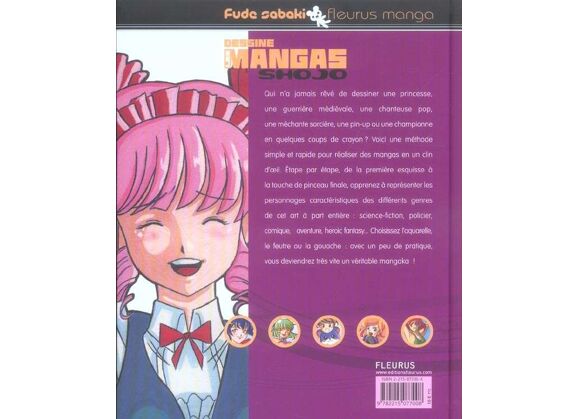 Image Dessine les mangas t.2 - shojo