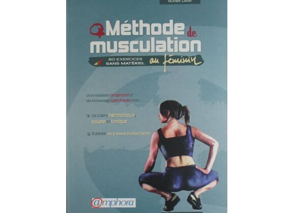 Image Méthode de musculation au féminin - 80 exercices sans matériel