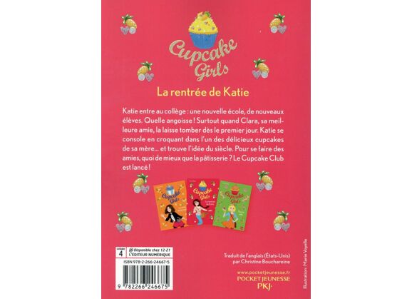 Image Cupcake girls t.1 - la rentrée de katie