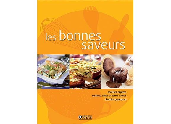 Image Coffret les bonnes saveurs - quiches, cakes et tartes salées ; recettes express ; chocolat gourmand