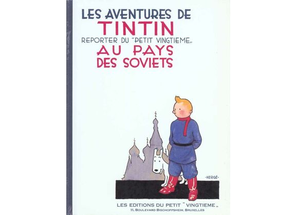 Image Les aventures de tintin t.1 - tintin au pays des soviets
